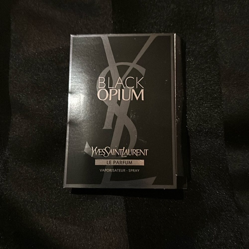 🆕 1.2ML Le Parfum 0.04 FL OZ. YVESSAINTLAURENT BLACK OPIUM Parfum Sample